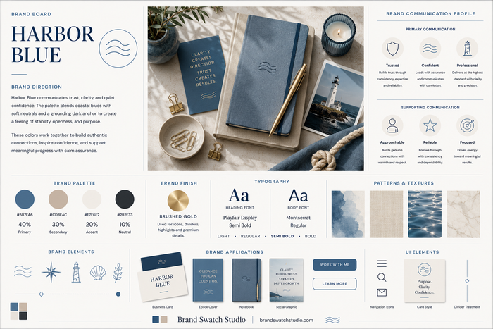 Harbor Blue Brand Swatch
