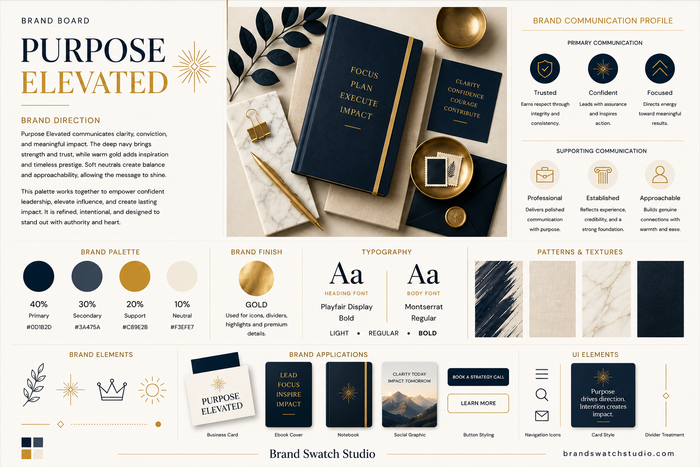 Purpose Elevated Brand Swatch