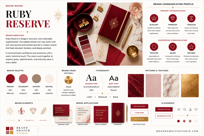 Ruby Reserve Brand Swatch