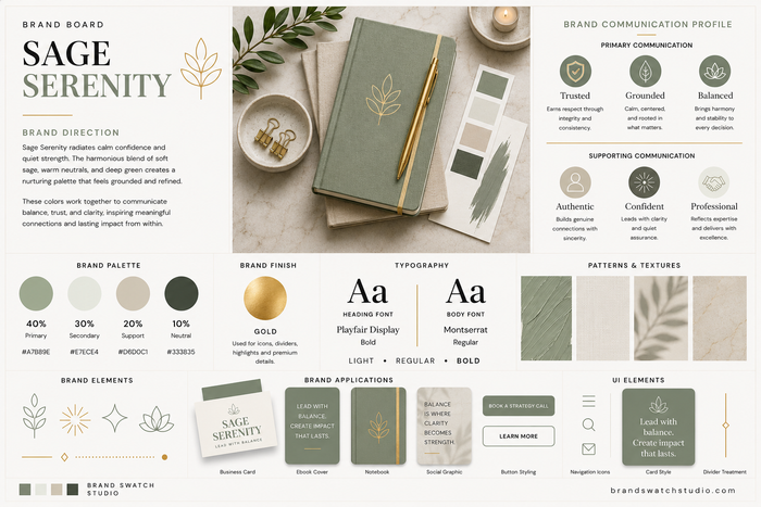 Sage Serenity Brand Swatch
